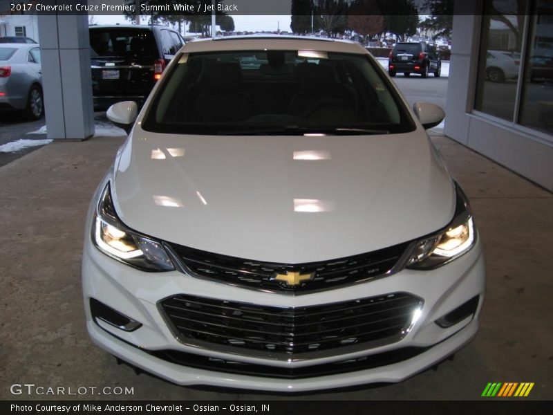 Summit White / Jet Black 2017 Chevrolet Cruze Premier