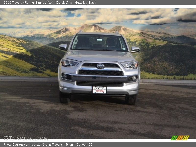 Classic Silver Metallic / Black 2016 Toyota 4Runner Limited 4x4