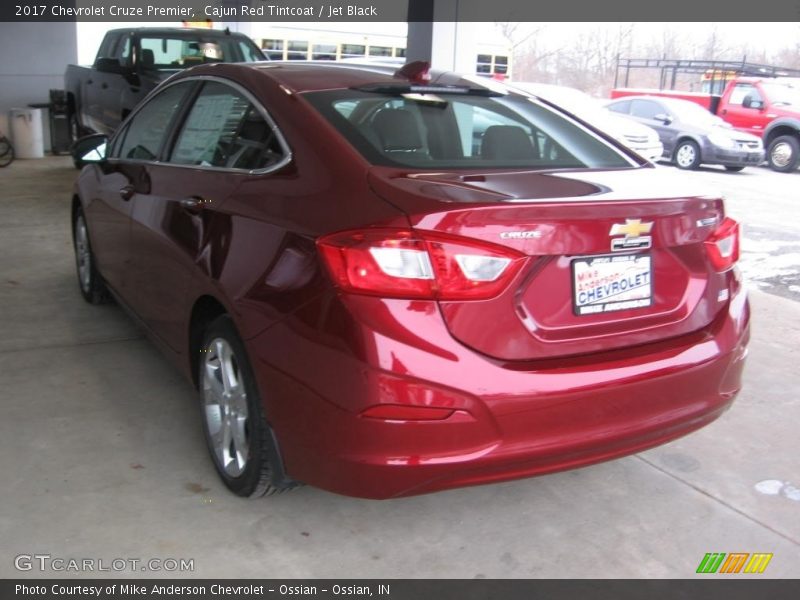 Cajun Red Tintcoat / Jet Black 2017 Chevrolet Cruze Premier