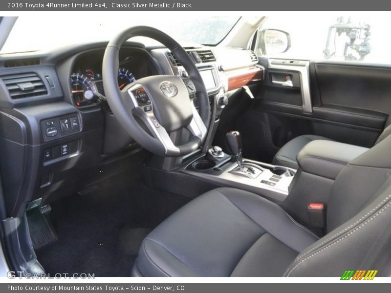 Classic Silver Metallic / Black 2016 Toyota 4Runner Limited 4x4