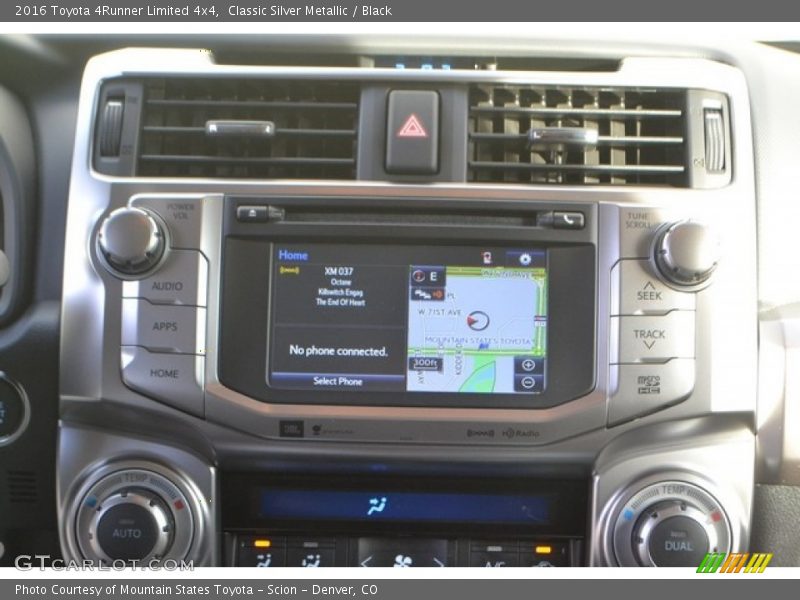 Classic Silver Metallic / Black 2016 Toyota 4Runner Limited 4x4