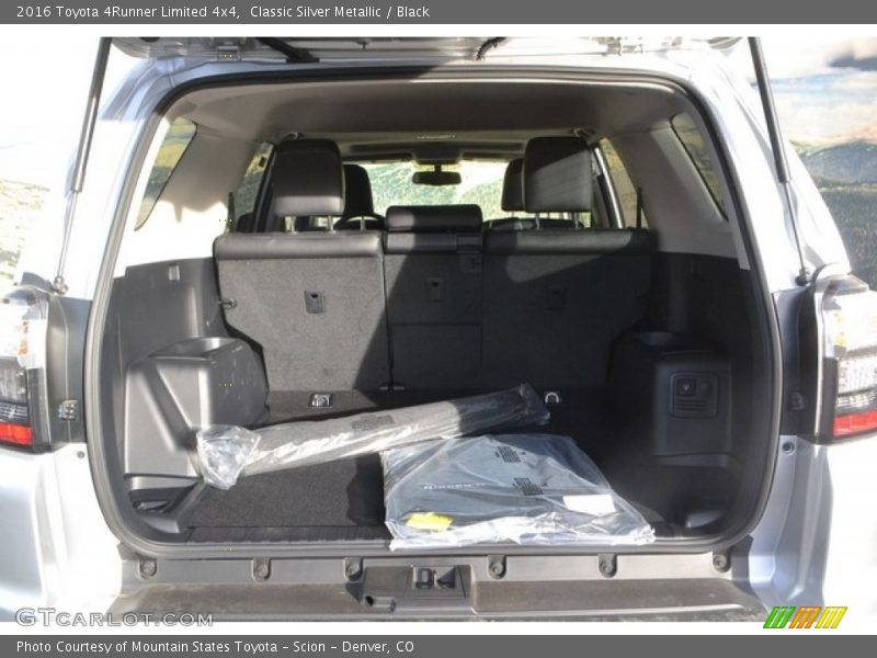 Classic Silver Metallic / Black 2016 Toyota 4Runner Limited 4x4