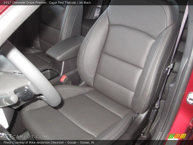 Cajun Red Tintcoat / Jet Black 2017 Chevrolet Cruze Premier