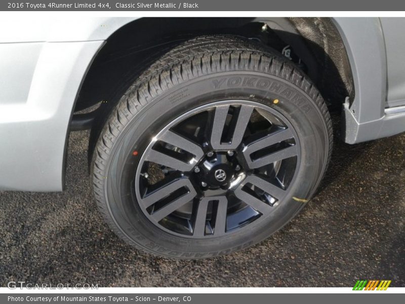 Classic Silver Metallic / Black 2016 Toyota 4Runner Limited 4x4