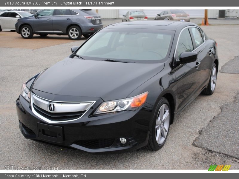Crystal Black Pearl / Parchment 2013 Acura ILX 2.0L Premium
