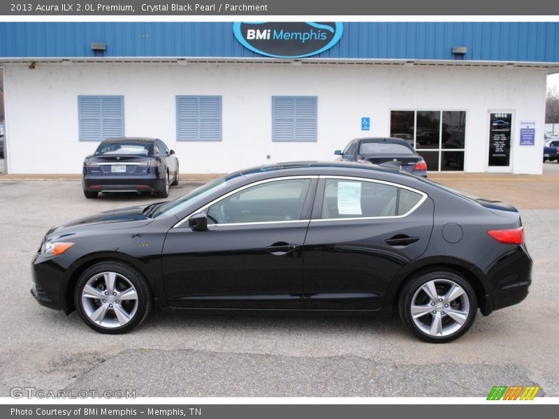 Crystal Black Pearl / Parchment 2013 Acura ILX 2.0L Premium