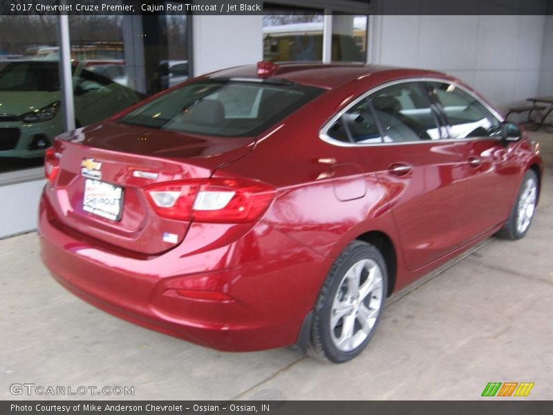 Cajun Red Tintcoat / Jet Black 2017 Chevrolet Cruze Premier