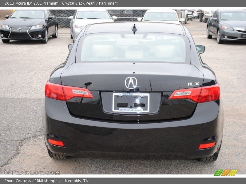 Crystal Black Pearl / Parchment 2013 Acura ILX 2.0L Premium