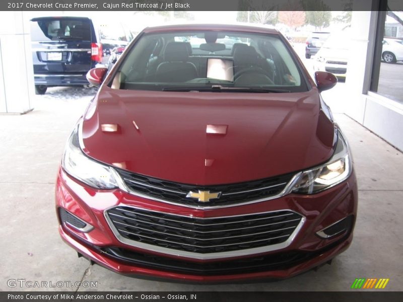 Cajun Red Tintcoat / Jet Black 2017 Chevrolet Cruze Premier