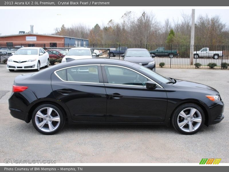 Crystal Black Pearl / Parchment 2013 Acura ILX 2.0L Premium