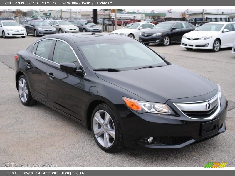 Crystal Black Pearl / Parchment 2013 Acura ILX 2.0L Premium