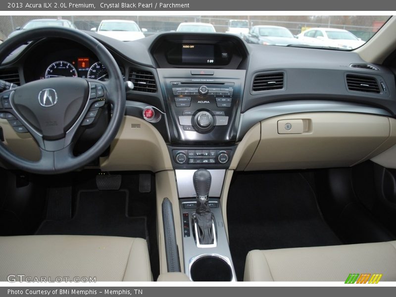 Crystal Black Pearl / Parchment 2013 Acura ILX 2.0L Premium