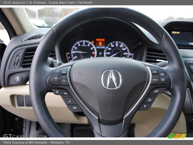 Crystal Black Pearl / Parchment 2013 Acura ILX 2.0L Premium
