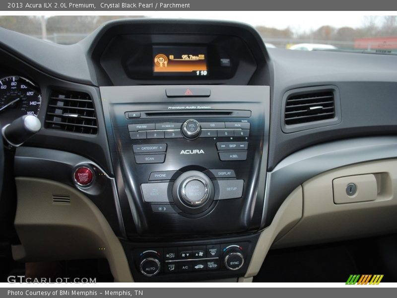 Crystal Black Pearl / Parchment 2013 Acura ILX 2.0L Premium