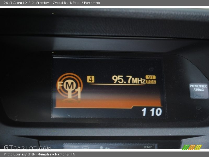 Crystal Black Pearl / Parchment 2013 Acura ILX 2.0L Premium