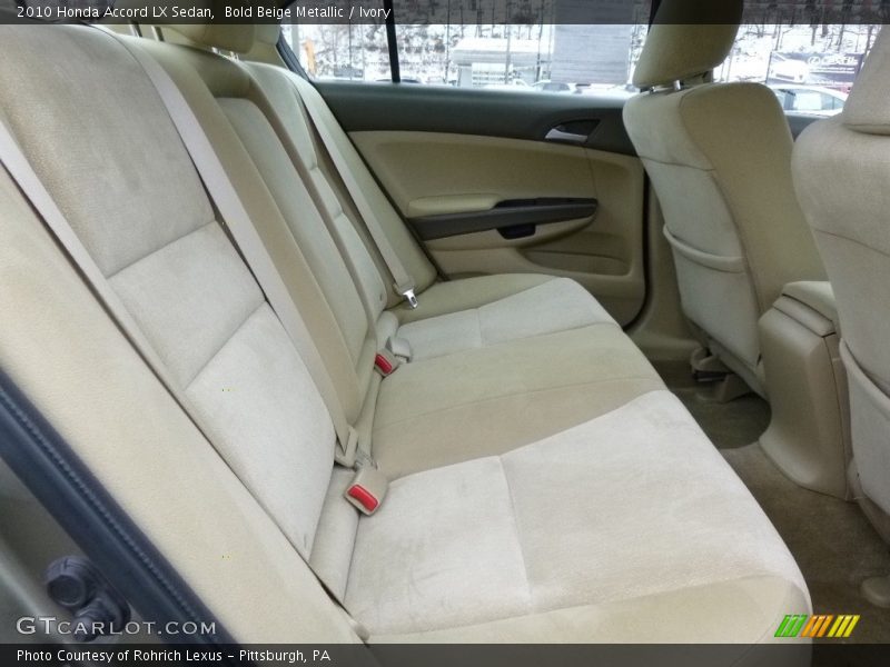 Bold Beige Metallic / Ivory 2010 Honda Accord LX Sedan