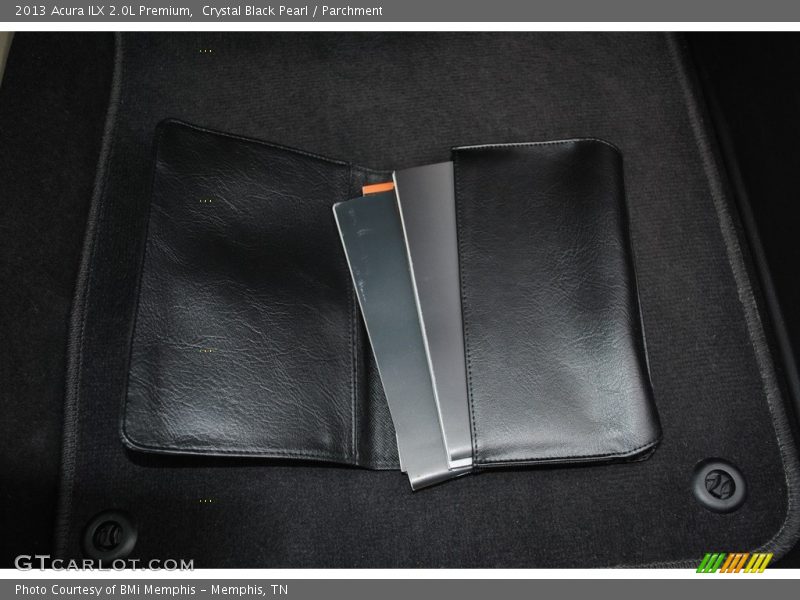 Crystal Black Pearl / Parchment 2013 Acura ILX 2.0L Premium