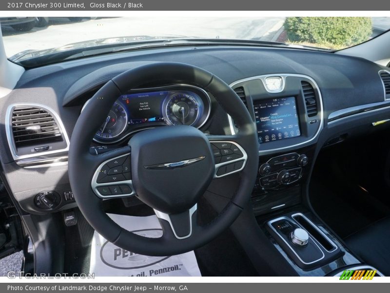 Gloss Black / Black 2017 Chrysler 300 Limited
