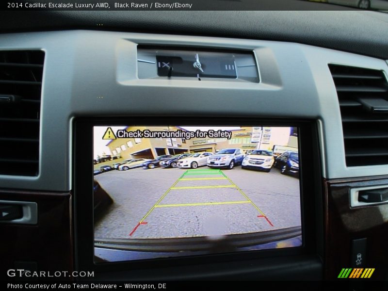 Black Raven / Ebony/Ebony 2014 Cadillac Escalade Luxury AWD