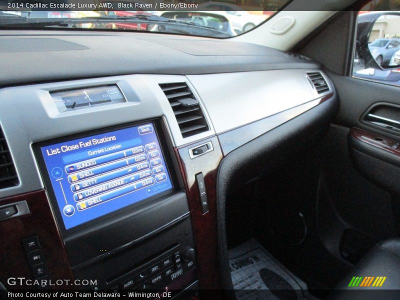 Black Raven / Ebony/Ebony 2014 Cadillac Escalade Luxury AWD