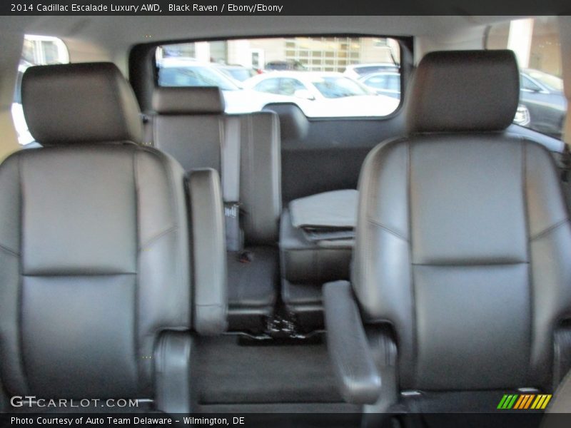 Black Raven / Ebony/Ebony 2014 Cadillac Escalade Luxury AWD