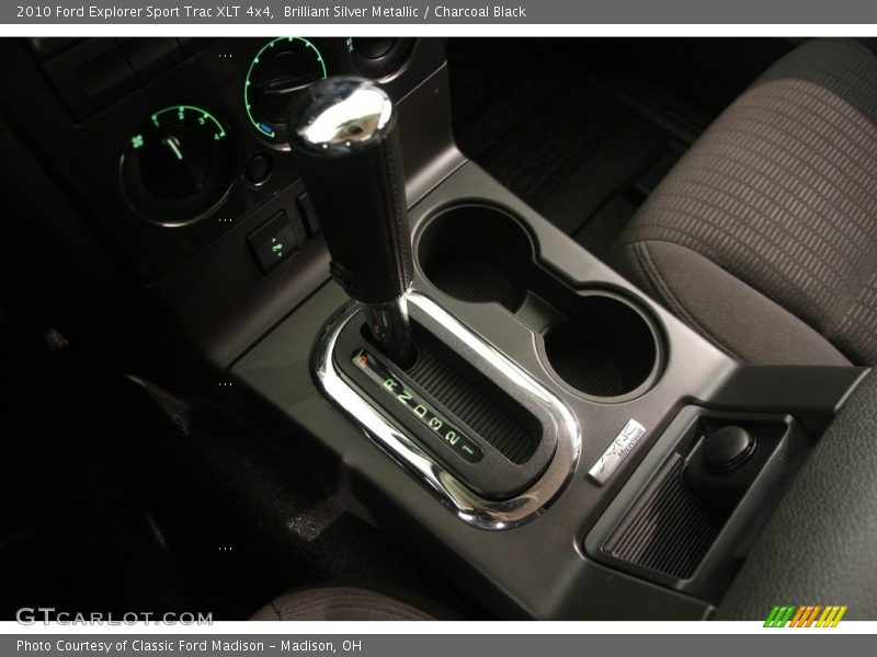 Brilliant Silver Metallic / Charcoal Black 2010 Ford Explorer Sport Trac XLT 4x4