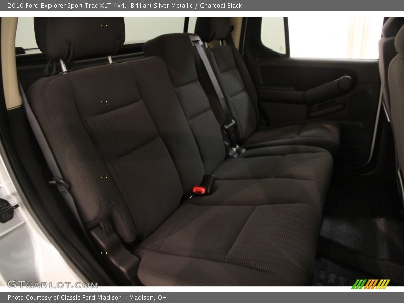 Brilliant Silver Metallic / Charcoal Black 2010 Ford Explorer Sport Trac XLT 4x4