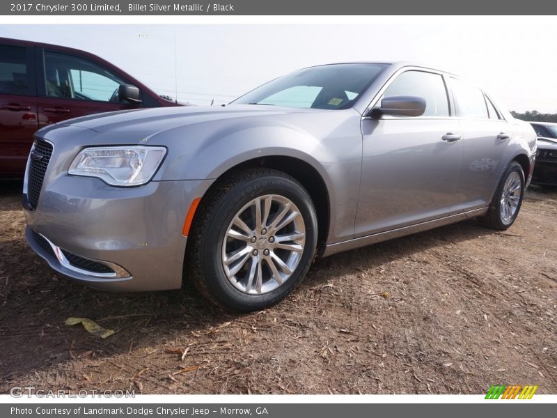 Billet Silver Metallic / Black 2017 Chrysler 300 Limited
