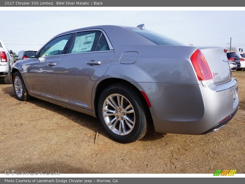 Billet Silver Metallic / Black 2017 Chrysler 300 Limited