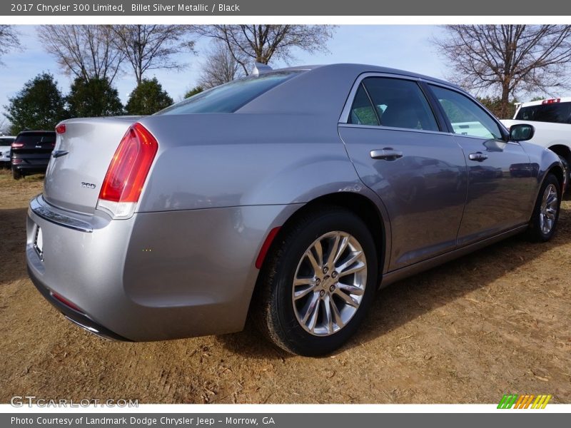 Billet Silver Metallic / Black 2017 Chrysler 300 Limited