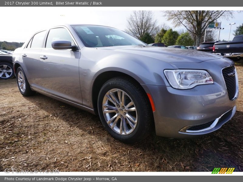 Billet Silver Metallic / Black 2017 Chrysler 300 Limited