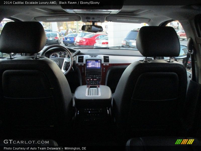 Black Raven / Ebony/Ebony 2014 Cadillac Escalade Luxury AWD