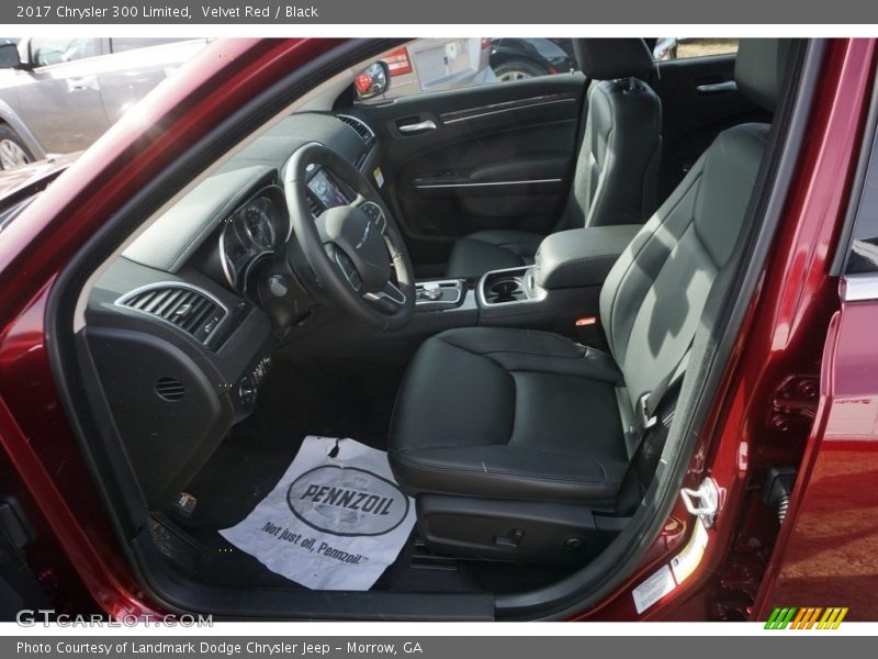 Velvet Red / Black 2017 Chrysler 300 Limited