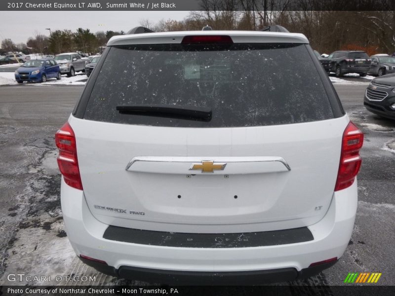 Summit White / Jet Black 2017 Chevrolet Equinox LT AWD