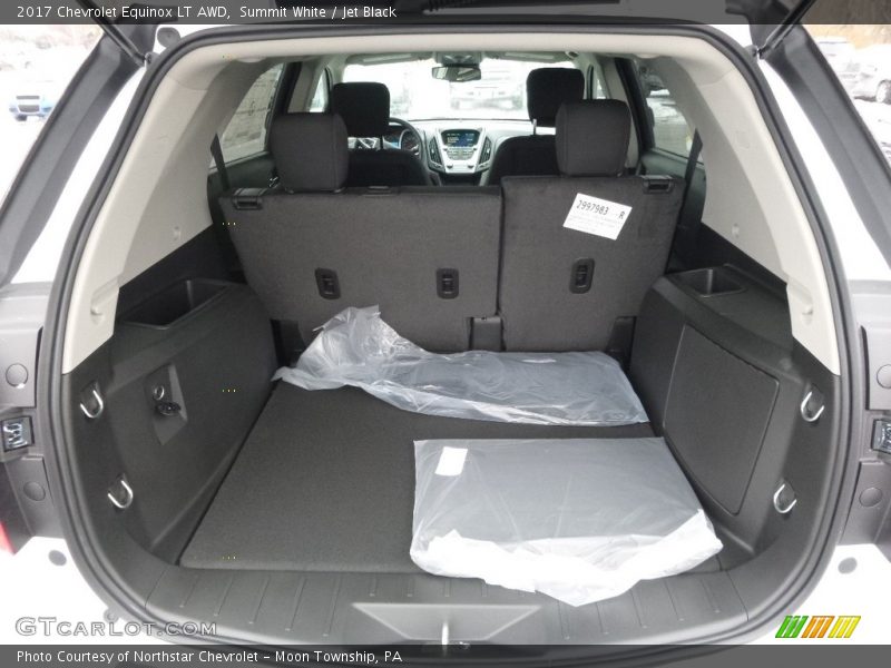 Summit White / Jet Black 2017 Chevrolet Equinox LT AWD