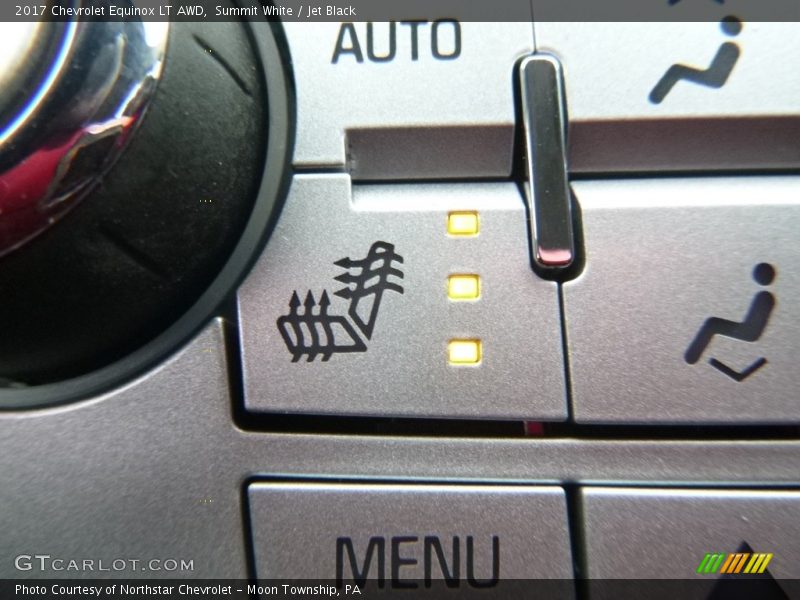 Summit White / Jet Black 2017 Chevrolet Equinox LT AWD