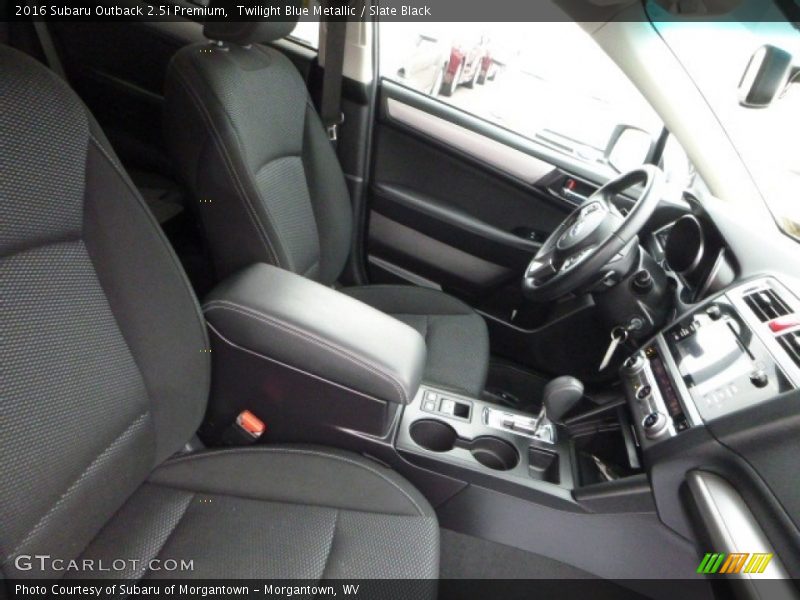 Twilight Blue Metallic / Slate Black 2016 Subaru Outback 2.5i Premium