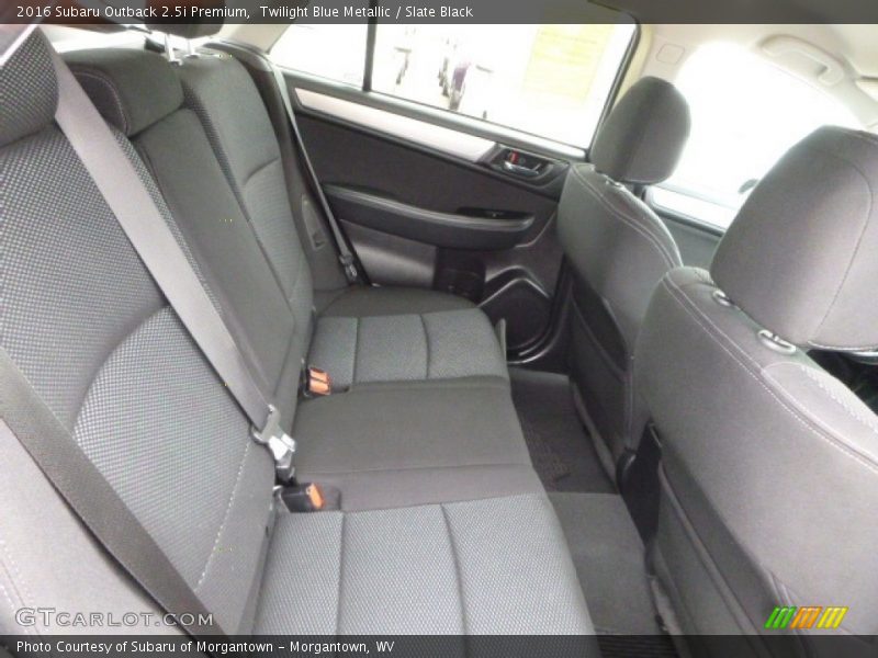 Twilight Blue Metallic / Slate Black 2016 Subaru Outback 2.5i Premium