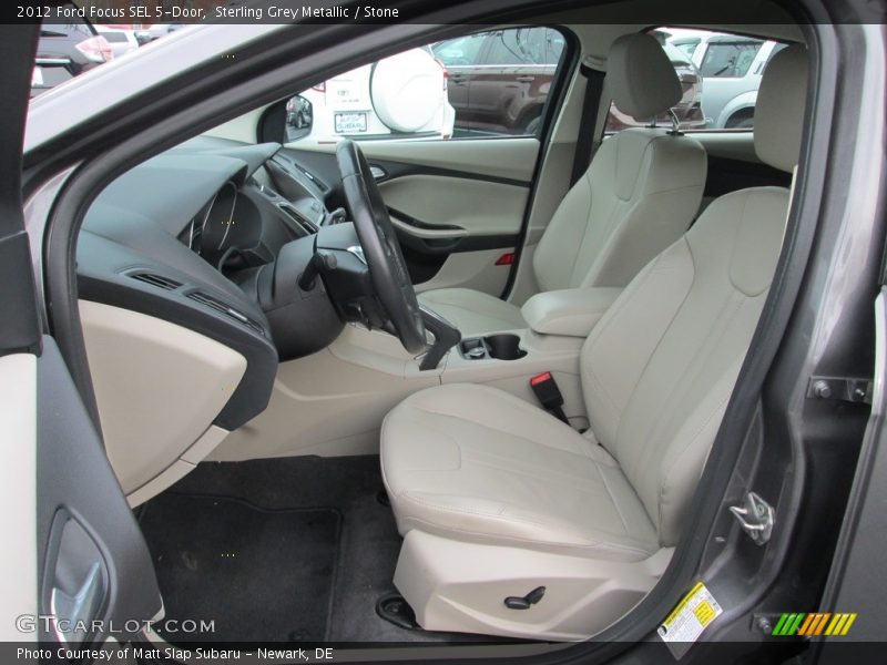 Sterling Grey Metallic / Stone 2012 Ford Focus SEL 5-Door
