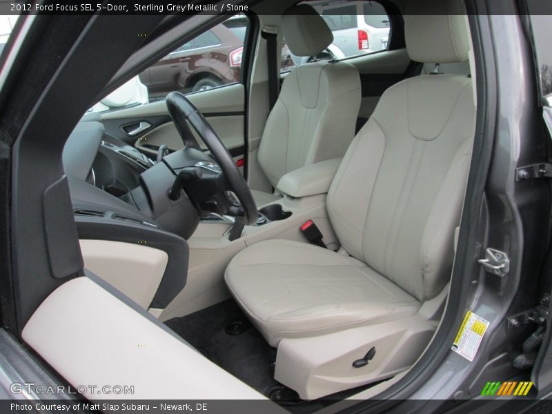 Sterling Grey Metallic / Stone 2012 Ford Focus SEL 5-Door