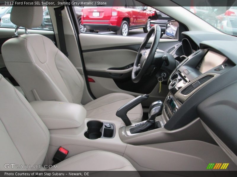 Sterling Grey Metallic / Stone 2012 Ford Focus SEL 5-Door