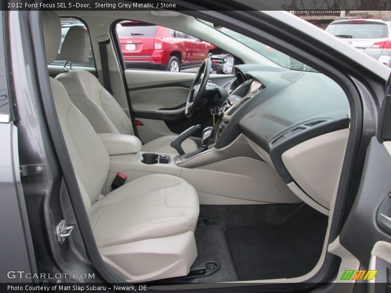 Sterling Grey Metallic / Stone 2012 Ford Focus SEL 5-Door