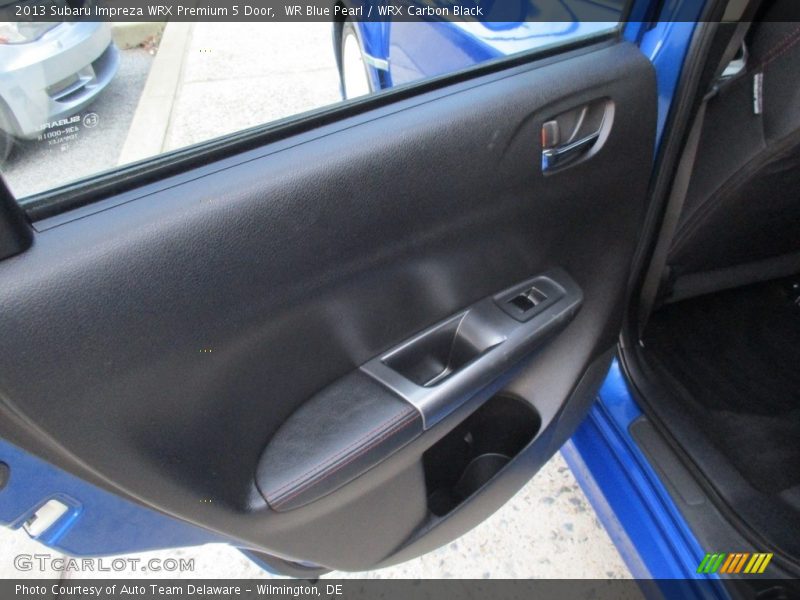 WR Blue Pearl / WRX Carbon Black 2013 Subaru Impreza WRX Premium 5 Door