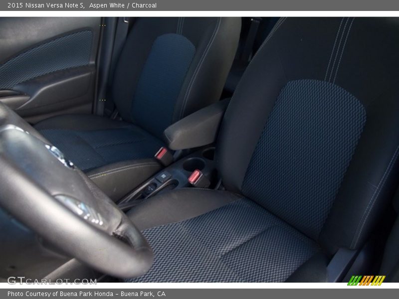 Aspen White / Charcoal 2015 Nissan Versa Note S