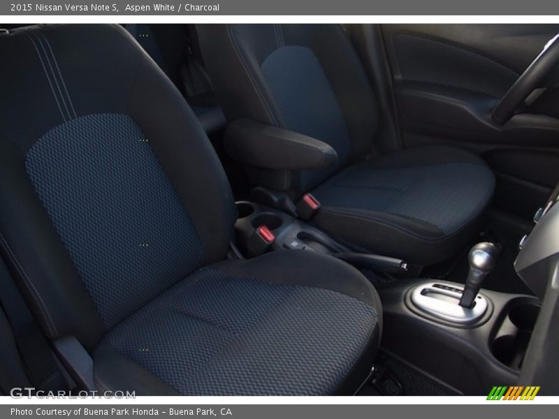 Aspen White / Charcoal 2015 Nissan Versa Note S