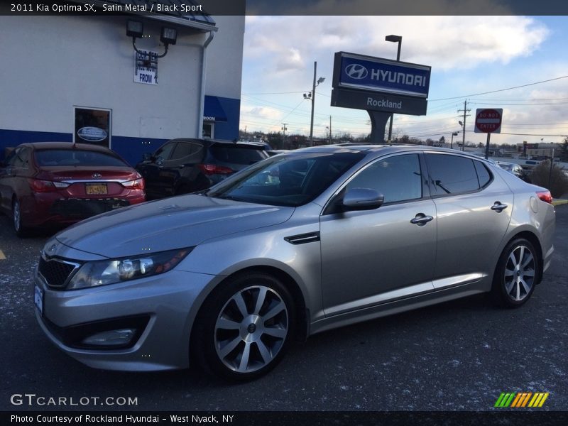 Satin Metal / Black Sport 2011 Kia Optima SX