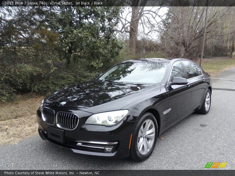 Jet Black / Black 2015 BMW 7 Series 740Li xDrive Sedan