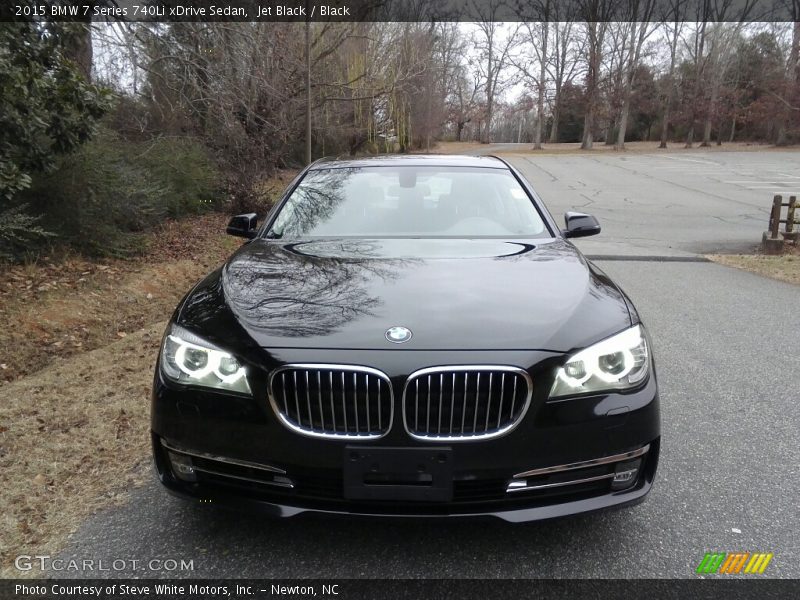 Jet Black / Black 2015 BMW 7 Series 740Li xDrive Sedan