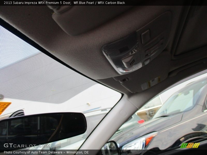WR Blue Pearl / WRX Carbon Black 2013 Subaru Impreza WRX Premium 5 Door