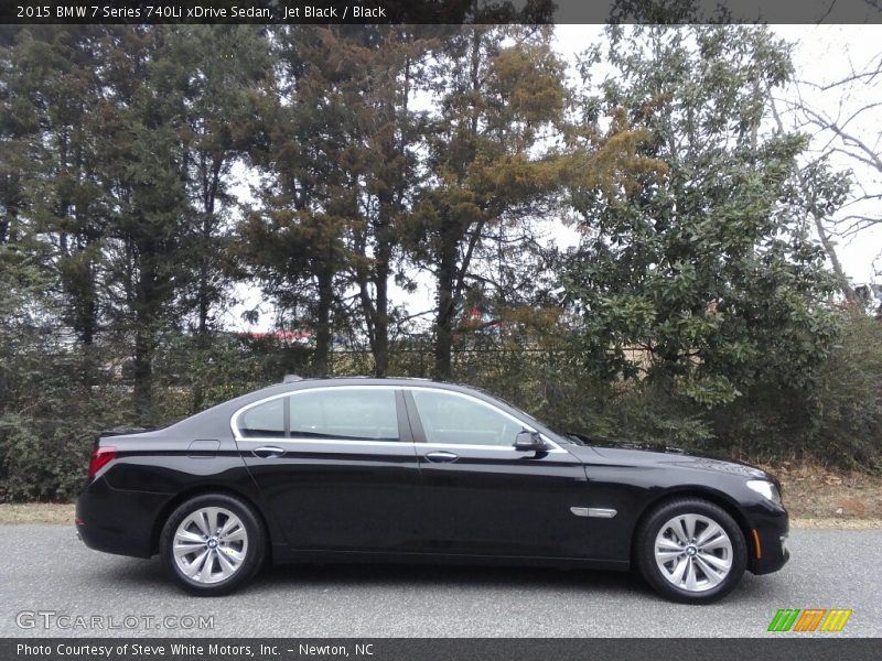 Jet Black / Black 2015 BMW 7 Series 740Li xDrive Sedan